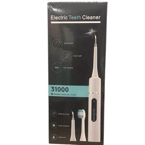 Electric Teeth Cleaner 31000 - White - Oral Care Device